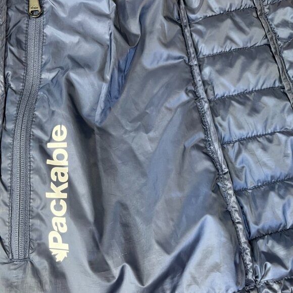 Pajar Jacket Womens Extra Small Blue Aurora Puffer Quilted Packable Full Zip - Picture 8 of 16